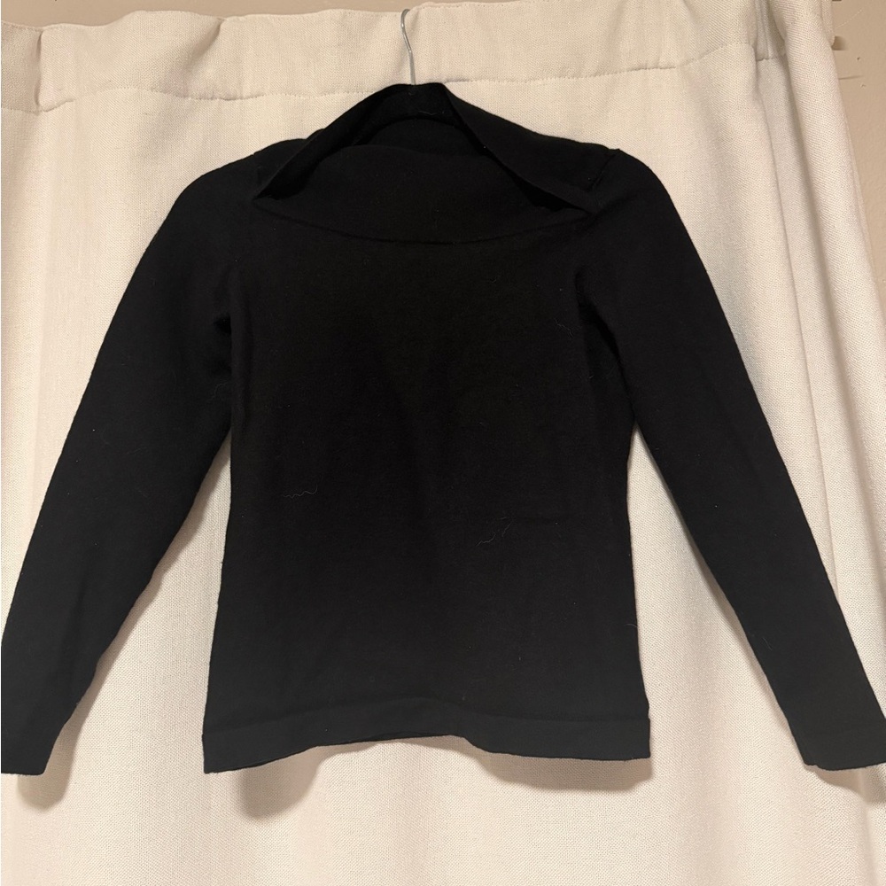 Banana Republic Black Knit Top